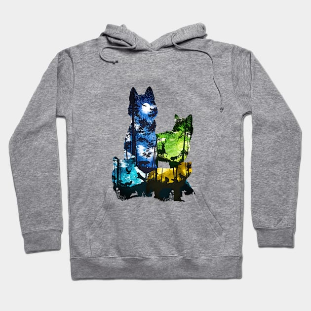 Wolf Pack Hoodie by DVerissimo